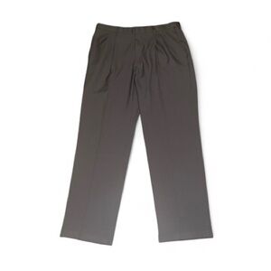 Haggar Gray Premium Comfort Dress Pant- Classic Fit- 36x32